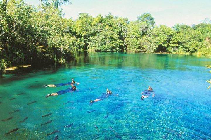 Bonito ganha reforço na proteção ambiental com obra de saneamento que protege o Rio Formoso