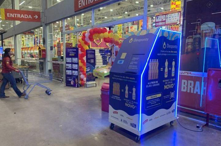 Campo Grande ganha ‘óleoponto’ e transforma descarte de óleo em recompensa e conscientização ambiental