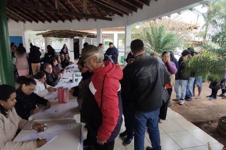 Com foco na agricultura familiar, mutirão da Agraer atende produtores de assentamento em Itaquiraí