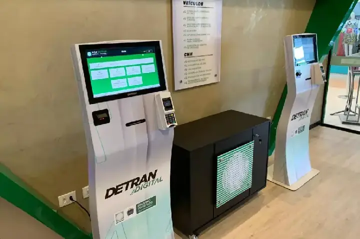 Dourados é a primeira regional do interior a receber nova geração de totens do Detran-MS