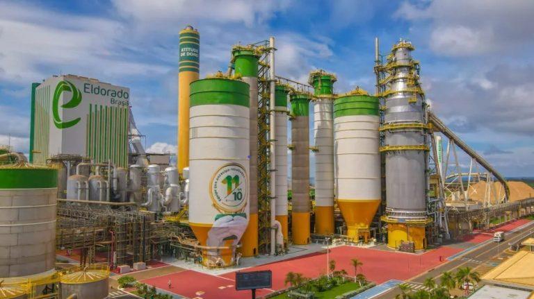 Fábrica da Eldorado Brasil, em Três Lagoas (Foto: Divulgação/Eldorado)