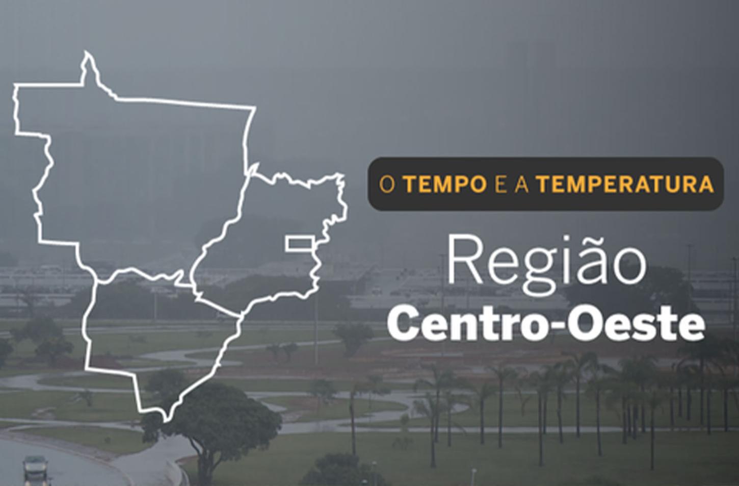 PREVISÃO DO TEMPO: Centro-Oeste terá sexta-feira (7) de chuva intensa em boa parte da região
