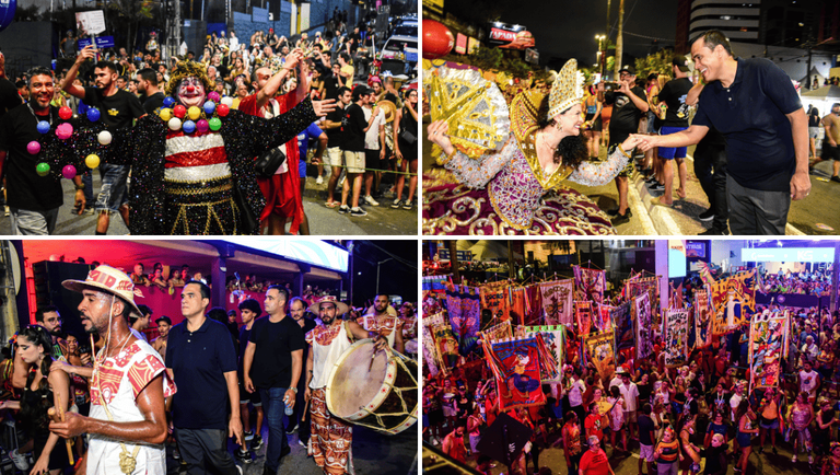 Ministro do Turismo prestigia as Muriçocas do Miramar e destaca investimento de R$ 1,5 milhão no Carnaval de João Pessoa