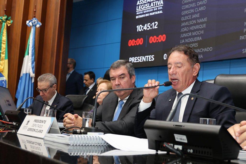 Presidente da ALEMS ressalta parceria institucional para o desenvolvimento do Estado