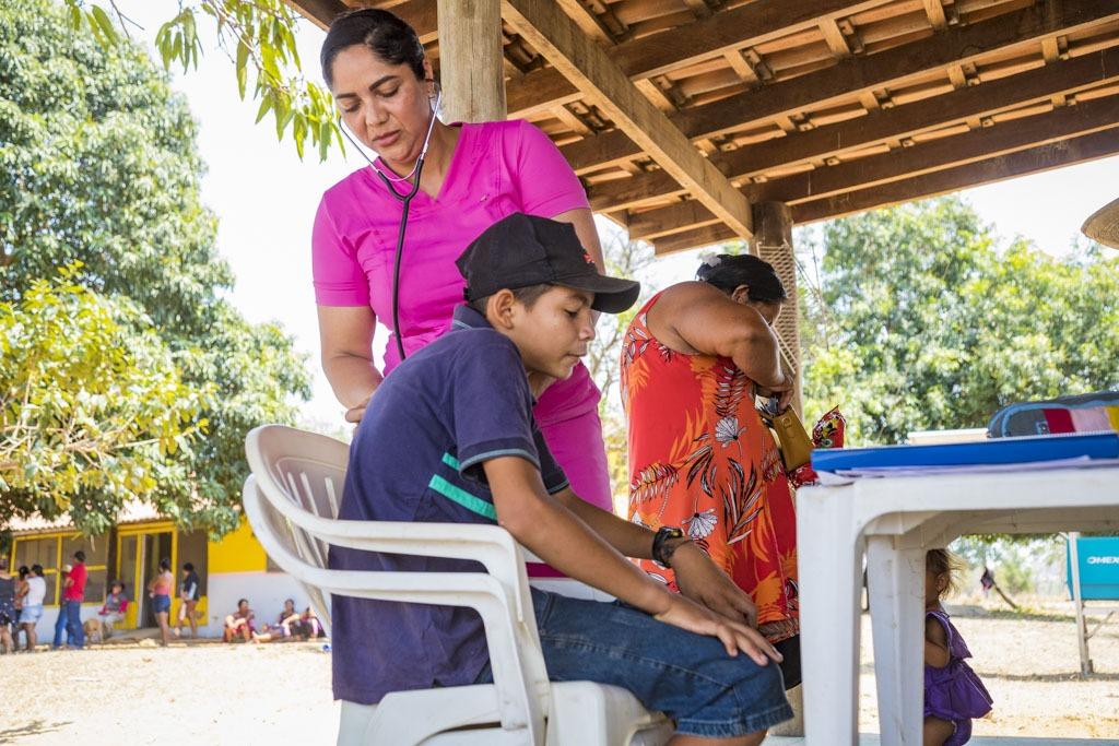 Passo do Lontra recebe ação de saúde com atendimentos médicos, odontológicos e vacinação