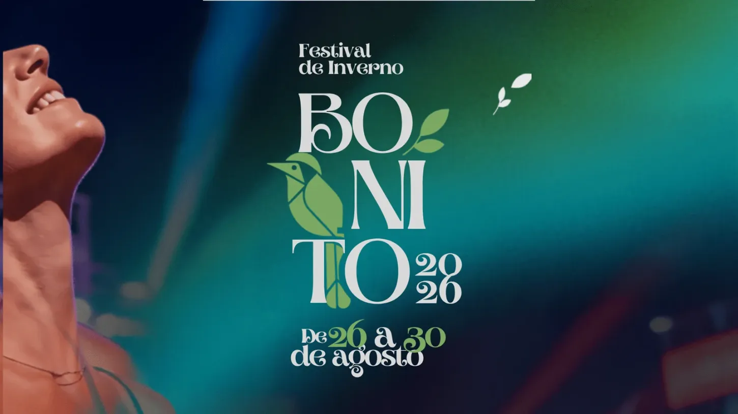 Festival de Inverno de Bonito começa nesta quarta-feira com shows e programação cultural
