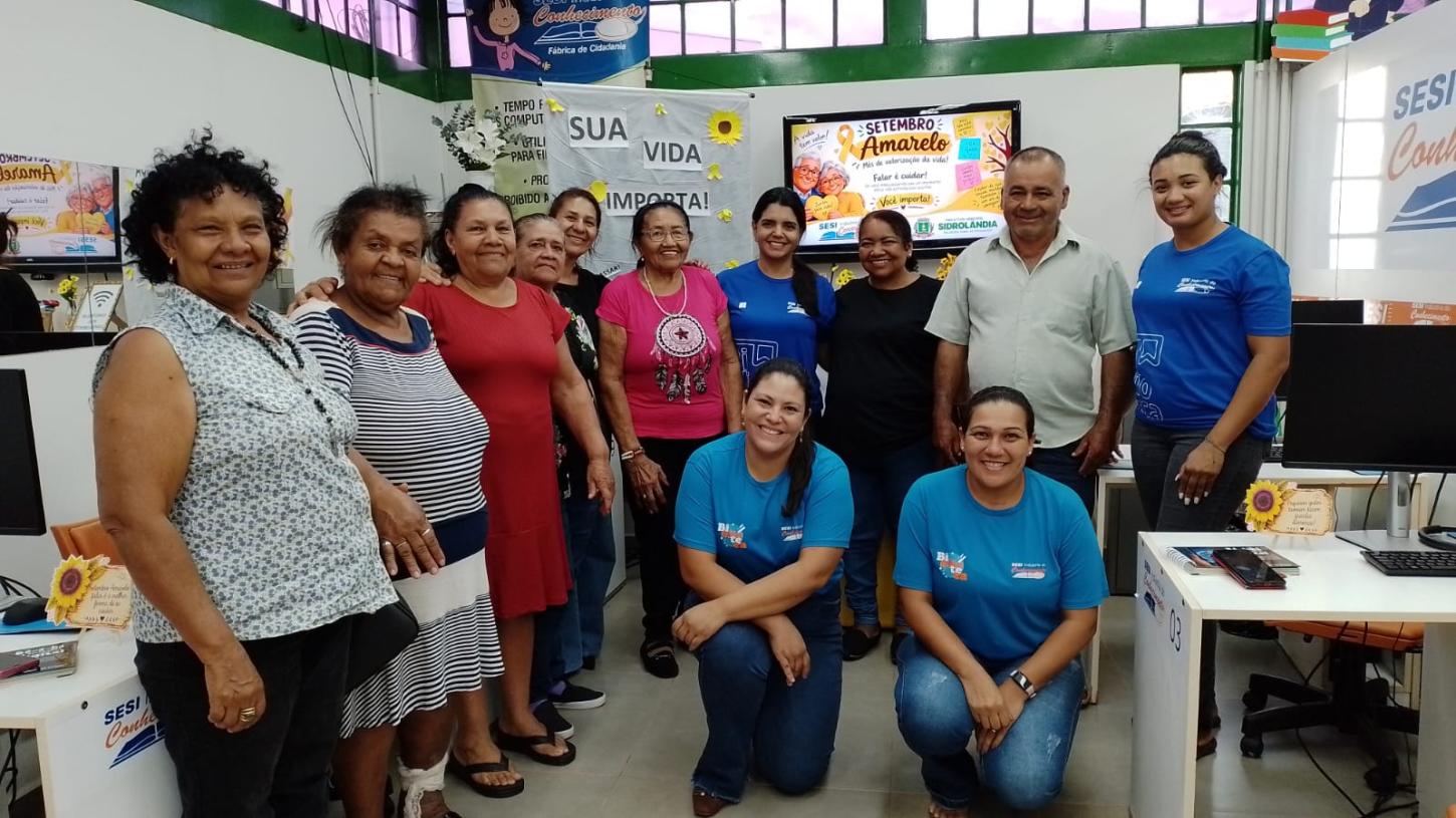 Setembro Amarelo: saúde mental é tema de palestra na Biblioteca Sesi em Sidrolândia